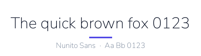 پیش‌نمایش فونت Nunito Sans