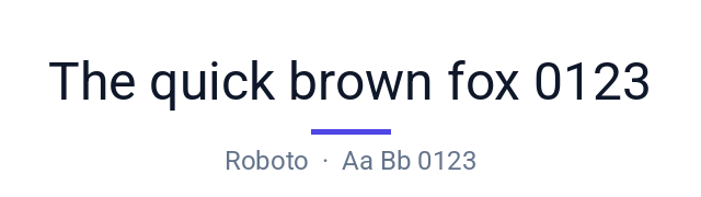پیش‌نمایش فونت Roboto